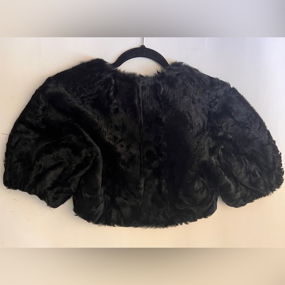 Cassin New York Black Bolero/Evening Cocktail Jacket Shrug, Size M - Picture 16 of 16
